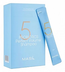 Шампунь для объема волос 5 PROBIOTICS PERFECT VOLUME SHAMPOO STICK POUCH 8мл, MASIL