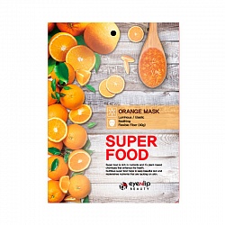 Маска для лица тканевая Апельсин EYENLIP SUPER FOOD ORANGE MASK  23мл