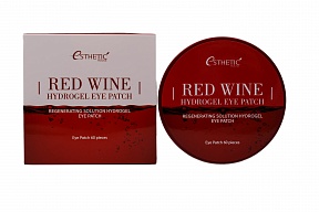 Гидрогелевые патчи для глаз КРАСНОЕ ВИНО Red Wine Hydrogel EyePatch, 60 шт, ESTHETIC HOUSE