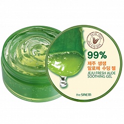 Гель с алоэ универсальный увлажняющий Jeju Fresh Aloe Soothing Gel 99% 300мл