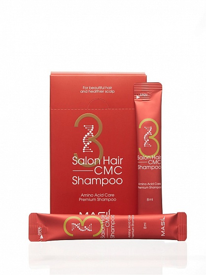 Шампунь для волос 3SALON HAIR CMC SHAMPOO STICK POUCH, 1шт*8мл, Masil