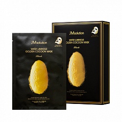 Тканевая маска с протеинами кокона золотого шелкопряда  Water Luminous Golden Cocoon Mask 45г, JMsolution