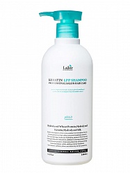  Шампунь для волос кератиновый Keratin LPP Shampoo, 530мл, Lador