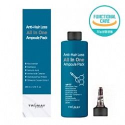 Ампула-филлер против выпадения волос Anti-Hair Loss All in One Ampoule Pack, 200 мл,TRIMAY