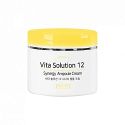 Крем для лица ОСВЕТЛЕНИЕ Е Vita Solution 12 Synergy Ampoule Cream, 100 мл, Jigott